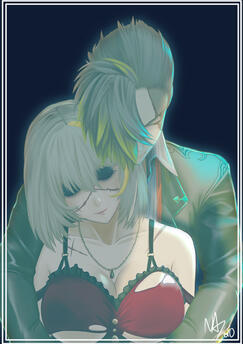 Jack and Eva from Code Vein