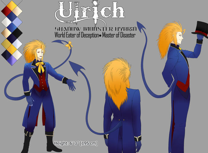Ulrich character sheet